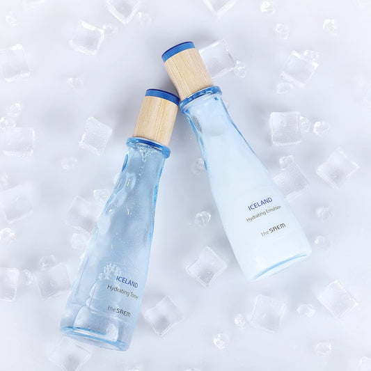 Thesaem Iceland Hydrating Toner 5.41 Fl.Oz. - Intensive Hydration With Iceland Mineral Water, Softening Boosting Facial Toner, Soothes Irritated & Senstivie Skin