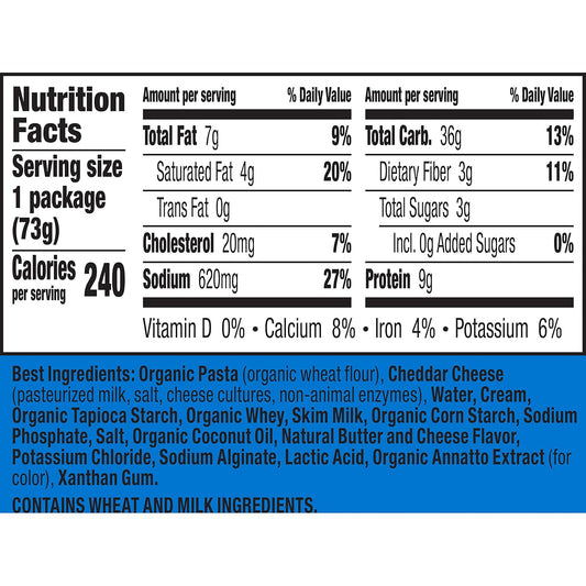 Annies Homegrown Organic Microwave Macaroni And Cheese Cup, 4.02 Ounce - 6 Per Case.6