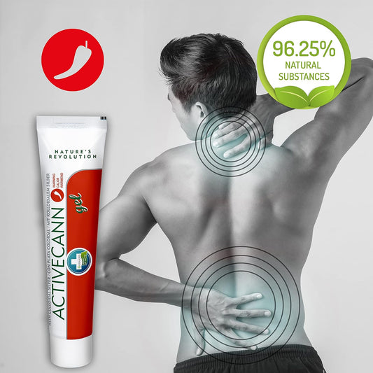 Annabis Activecann Natural Vegan Joint & Muscle Warming Gel With Organ