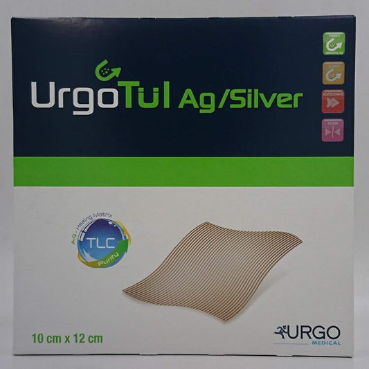 Urgotul Ag/Silver Plasters 10 X 12 Cm