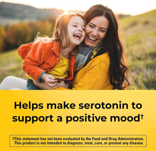 Nature Made Chewable 5Htp 100Mg, 5-Htp Mood Support Supplement, 30 5 Htp Chewable Tablets, 30 Day Supply