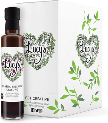 Lucy’S Dressings – Classic Balsamic Dressing – 6 X 250Ml Bottles