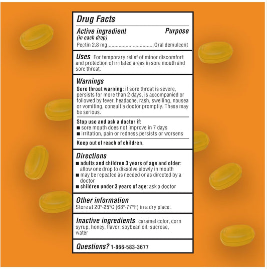 Luden'S Deliciously Soothing Throat Drops ā Wild Honey Flavor ā 30 Count