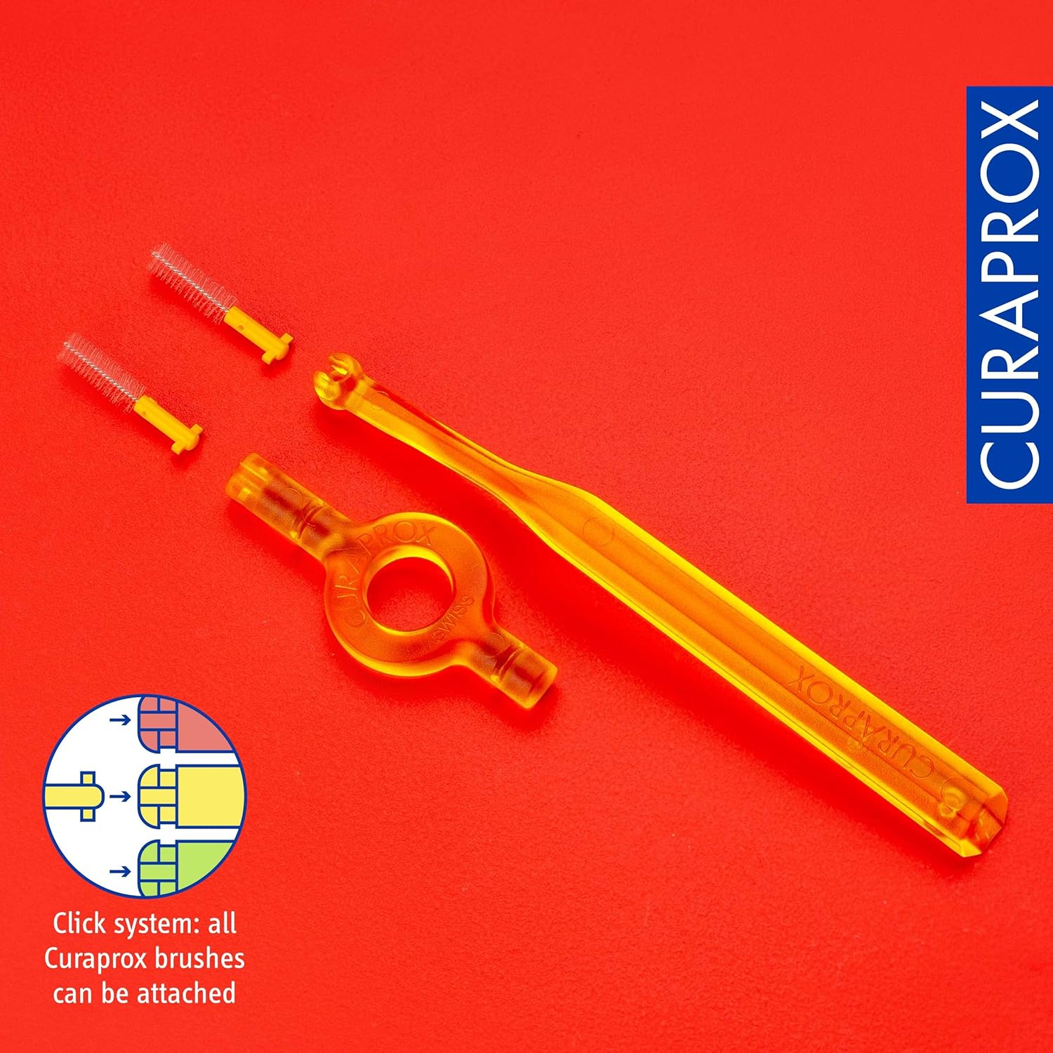 Curaprox CPS 09 Prime Refill Interdental Brushes, Yellow, 8 Count - 8 x 0.9mm - 4mm Internal Toothbrushes. : Amazon.co.uk: Health & Personal Care