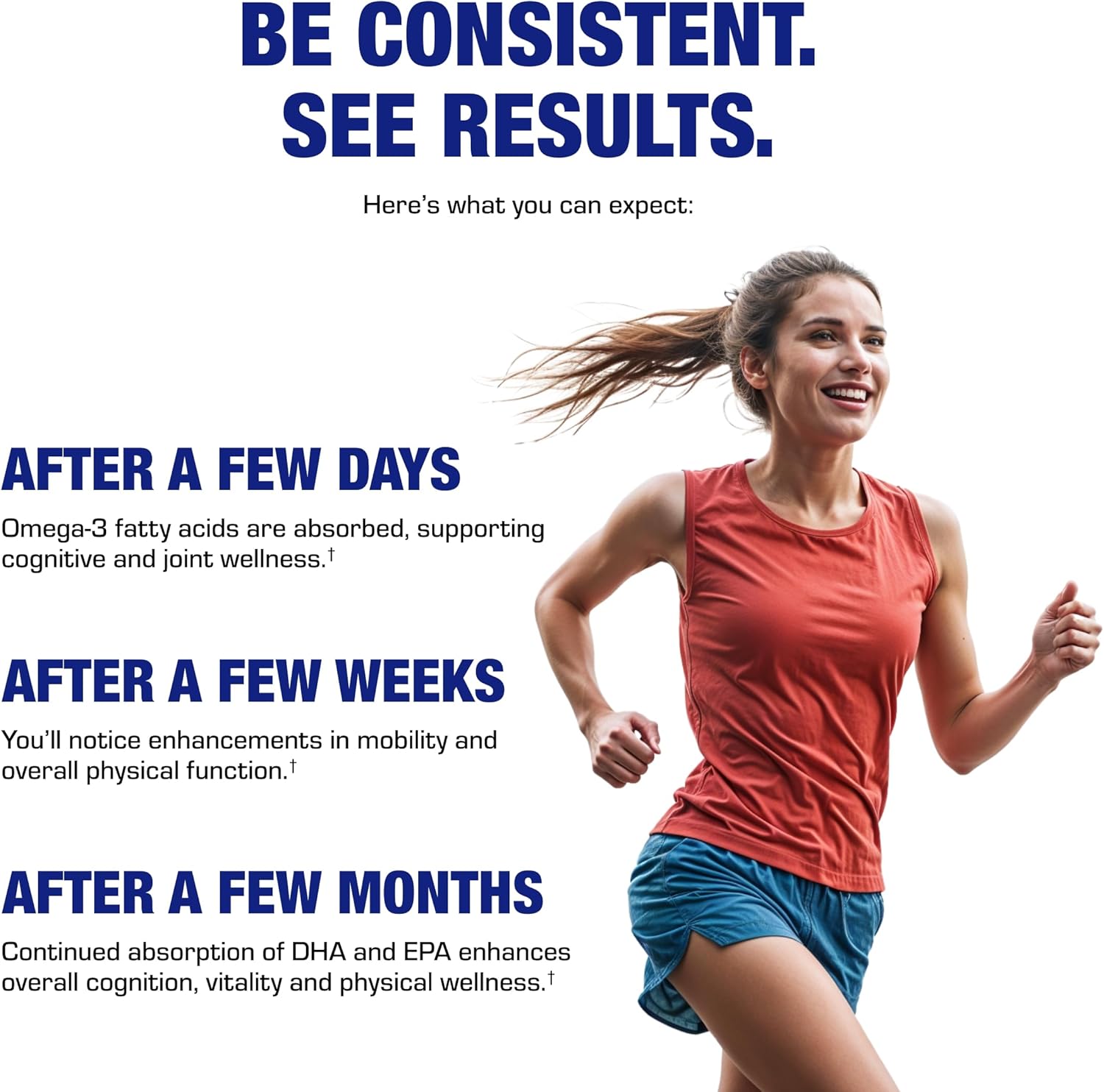 Omega 3 Fish Oil 1200 Mg - Clinical Dha Epa Omega 3 Supplement With Burpless Fish Oil Brain Heart & Overall Health - Molecularly Distilled For Purity - Certified Sustainably Sourced (Orange Flavored) : Health & Household