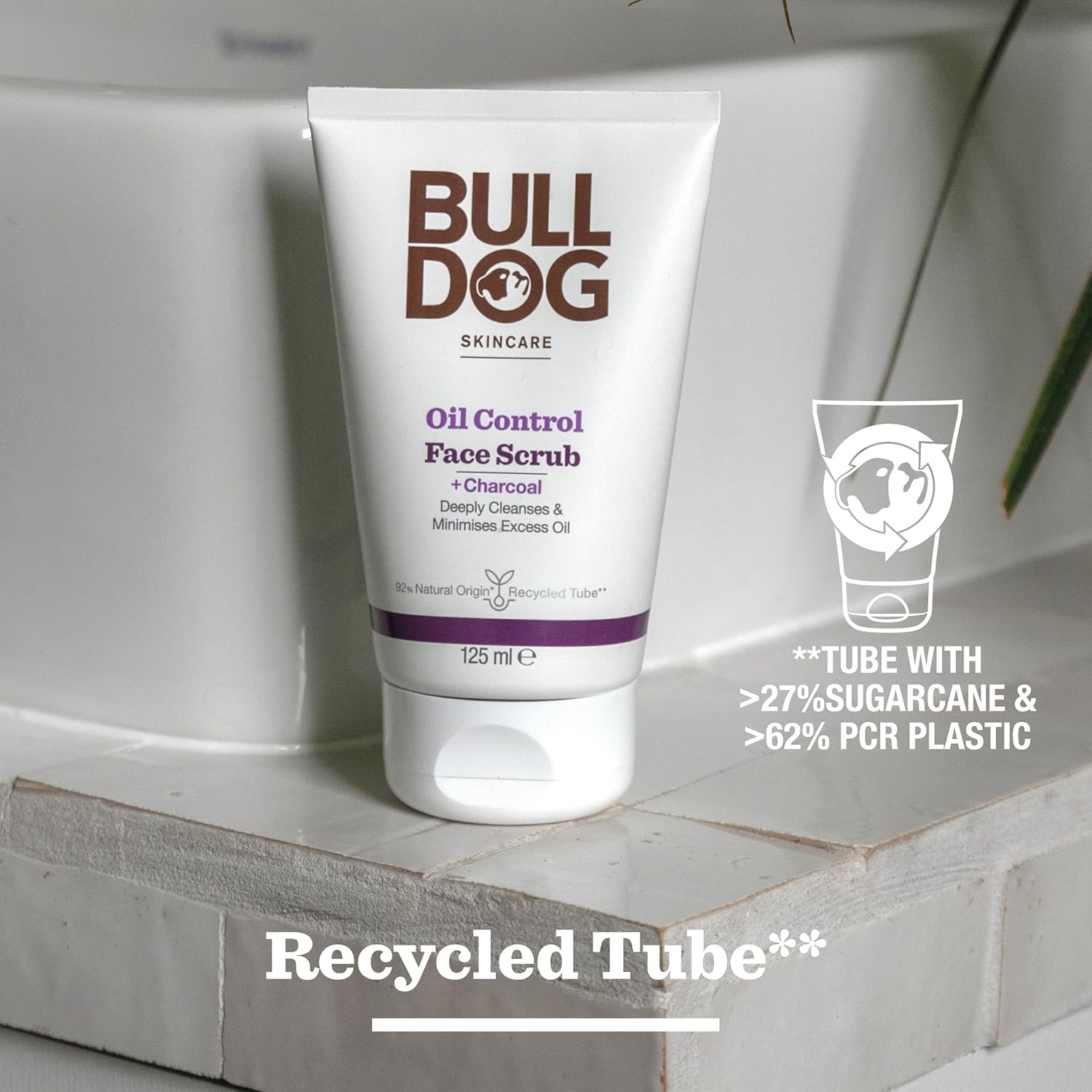 BULLDOG SKINCARE - Oil Control Face Scrub For Men | Exfoliating Charcoal Scrub | 125 ml : Amazon.co.uk: Beauty