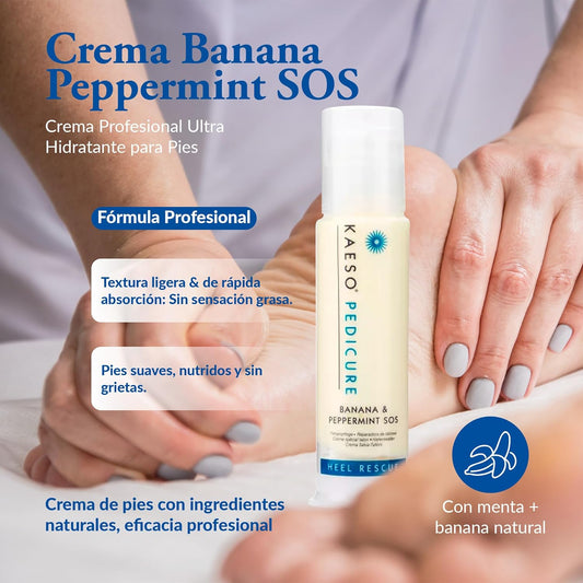 Kaeso Banana And Peppermint Sos Heel Rescue Cream 150 Ml
