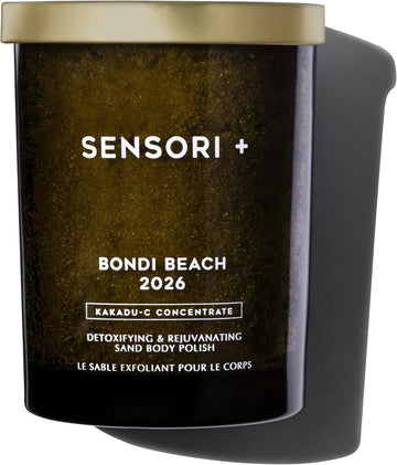 Sensori + Detoxifying And Rejuvenating Sand Body Polish & Sugar Scrub Exfoliator, Bondi Beach 2026, 1 Count