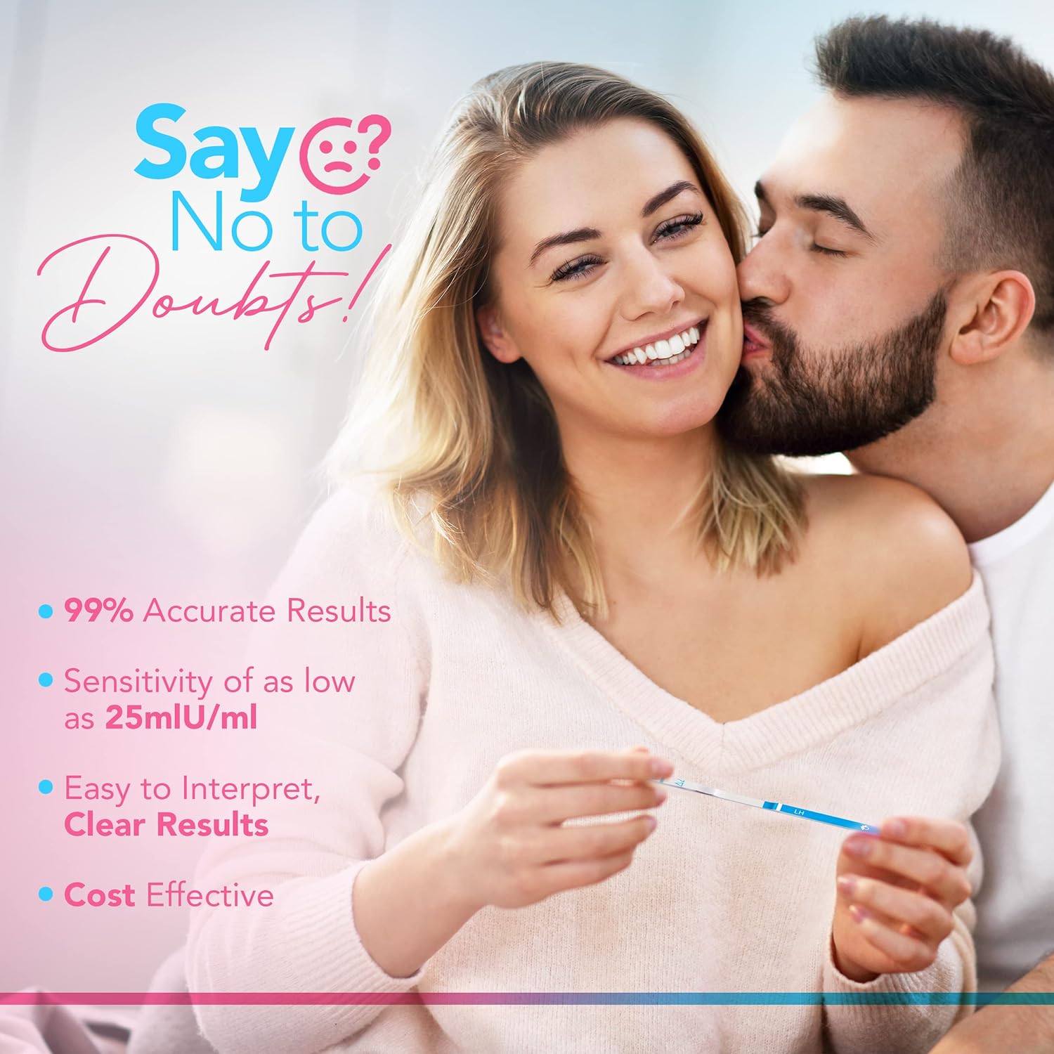 Clinical Guard 40 Ovulation Test Strips and 10 Early Pregnancy Test Strips Combo Rapid HCG Test Fertility Ovulation Predictor Kit : Health & Household