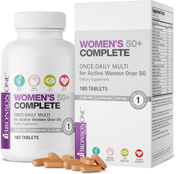Bronson One Daily Women’S 50+ Complete Multivitamin Multimineral