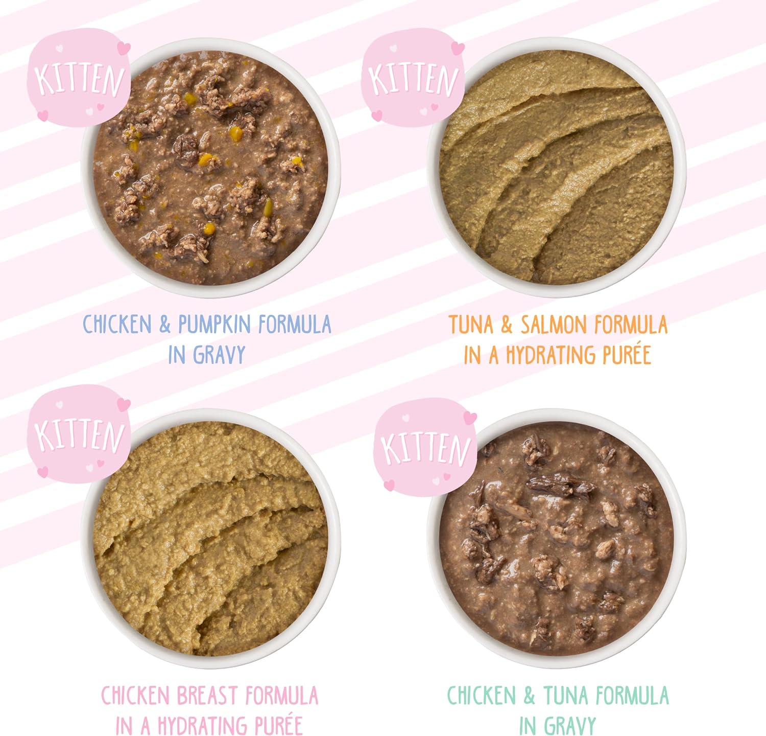 Weruva Cats in The Kitchen Kitten, Kitchen for Kittens Variety Pack, 3oz Can (Pack of 24) : Pet Supplies