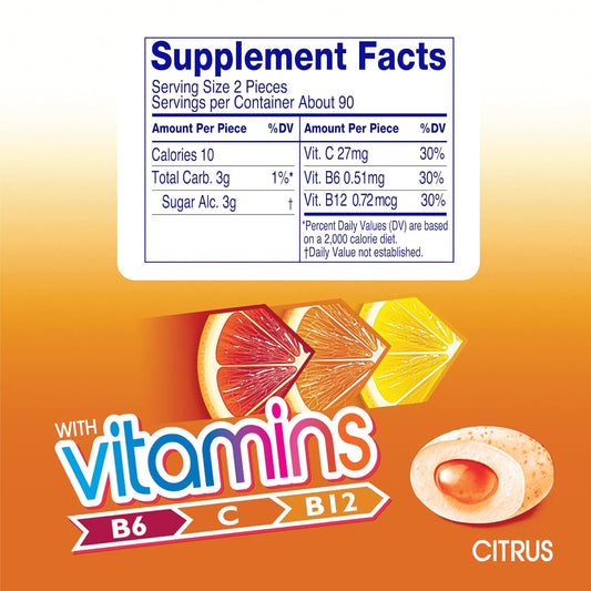 Mentos Pure Fresh Sugar-Free Chewing Gum With Xylitol, Watermelon, 50 Piece Bottle