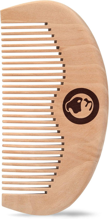 Bulldog - Beard For Men | Beard Comb | Made From Peach Wood