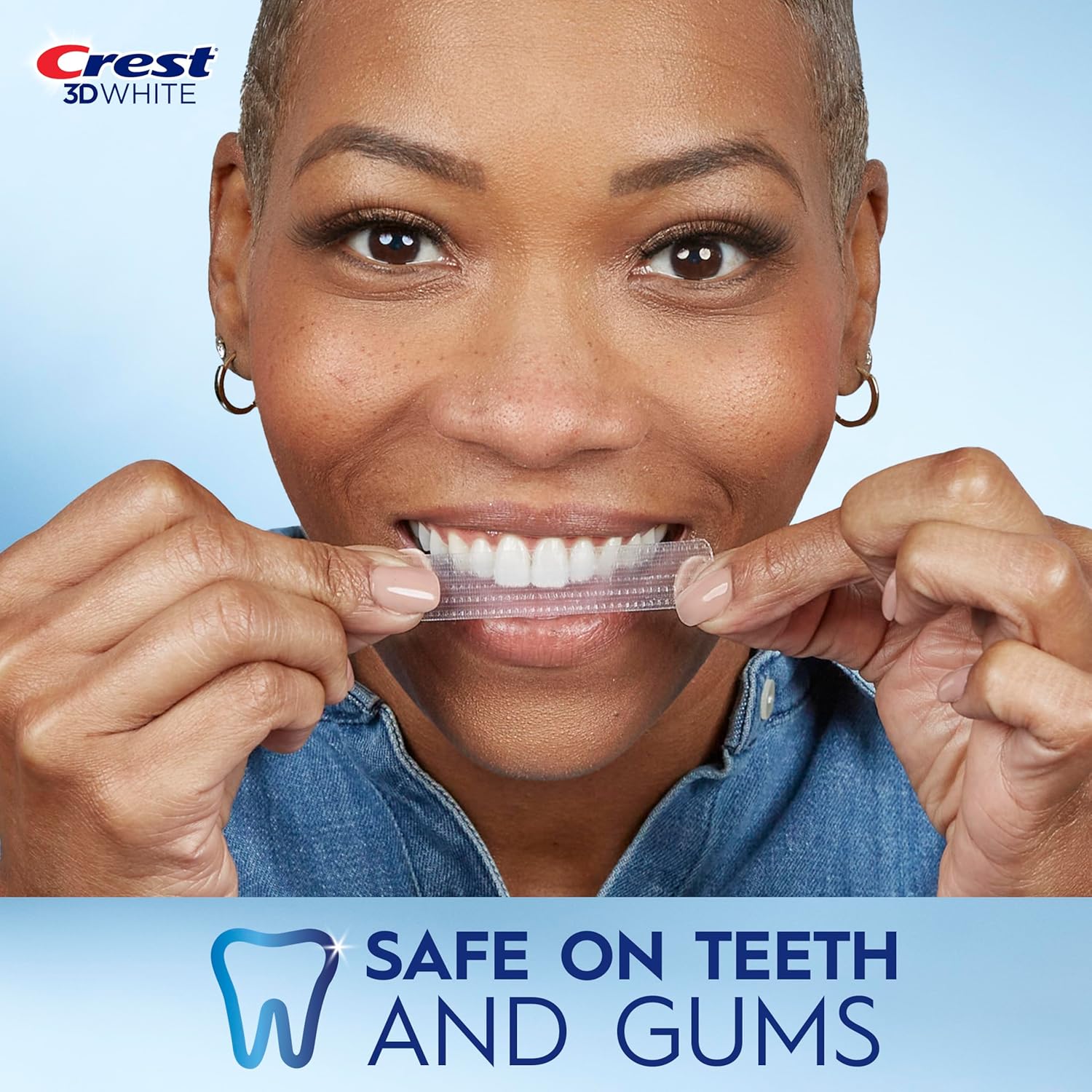 Crest 3D Whitestrips Age Renewal – Teeth Whitening Kit, 24 Treatments (20 + 4 Bonus), Each With 1 Upper/1Lower, 48 Strips – Crest 3Dwhite Teeth Whitening Strips : Health & Household