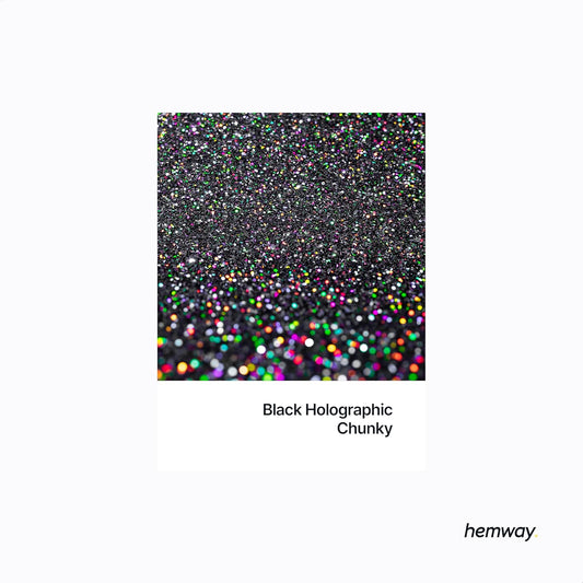 Hemway Premium Ultra Sparkle Glitter Multi Purpose Metallic Flake For Arts Crafts Nails Cosmetics Resin Festival Face Hair - Turquoise Blue - Chunky (1/40" 0.025" 0.6Mm) 100G / 3.5Oz