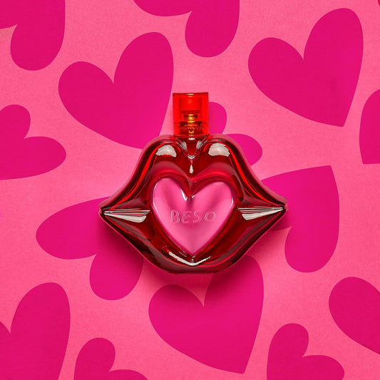 Agatha Ruiz De La Prada Perfumes - Beso, Eau De Toilette For Women - Long Lasting - Playful, Charming And Modern Fragance - Citrus, Floral, Apple And Jasmine Notes - Ideal For Day Wear - 50 Ml