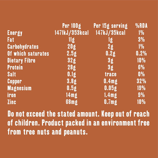 Cacao Powder 600G | Creative Nature Organic & Vegan Chocolate Powder Alternative | Natural & Raw Cacao | Hot Chocolate Topping | Gluten Free, Dairy Free, Nut Free | 4 X 150G