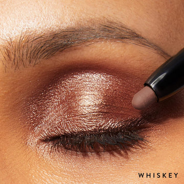 Laura Geller New York Make It A Double Dual-Ended Eyeshadow - Brandy - Cream Eyeshadow Stick + Matching Powder Eyeshadow - Crease-Proof & Smudge-Proof