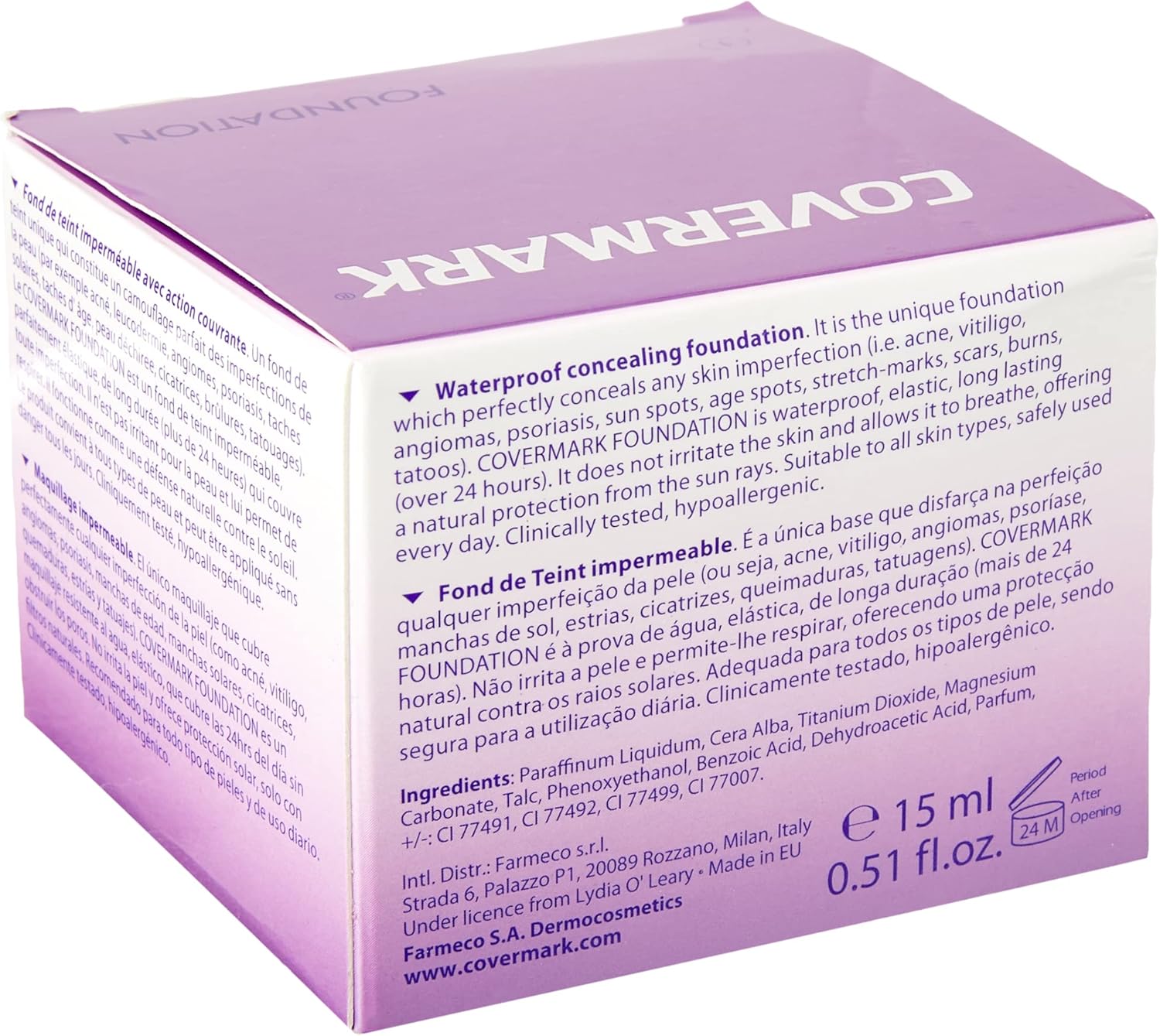 Covermark Shade 1 Foundation