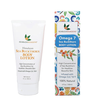 Organic Sea Buckthorn Body Lotion, 6 Fl Oz