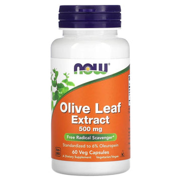 NOW Foods, Olive Leaf Extract, 500 mg