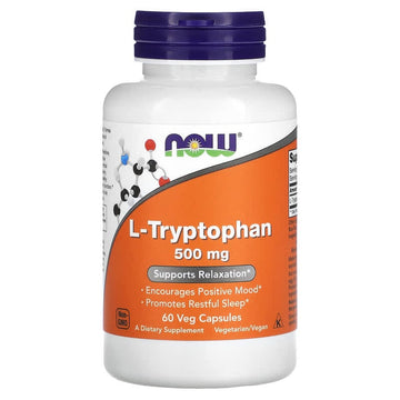 Now Foods, L-Tryptophan, 500 Mg
