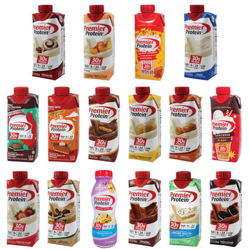 Niro Assortment | Protein Shake Sampler Variety | 15 Pack Of Different Assorted Flavors | Ready To Drink High Protein Shakes | 15 Of 17 Pictured Shakes