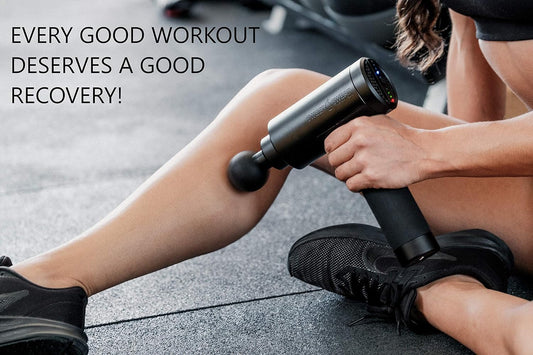 Sports Research Sweet Sweat Therapy Massage Gun | Deep Tissue Body Mas