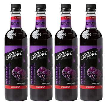 Davinci Gourmet Boysenberry Syrup, 25.4 Fluid Ounce (Pack Of 4)