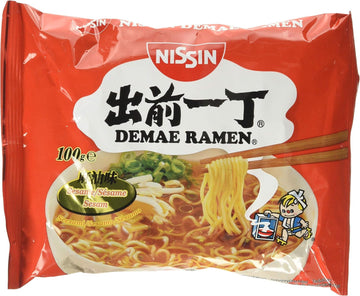 Nissin Demae Iccho Ramen Sesame Oil Flavour 100G (Pack Of 5)
