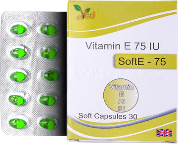 Ved Vitamin-E 75 Iu Softgel Capsule | 30 Days Supply
