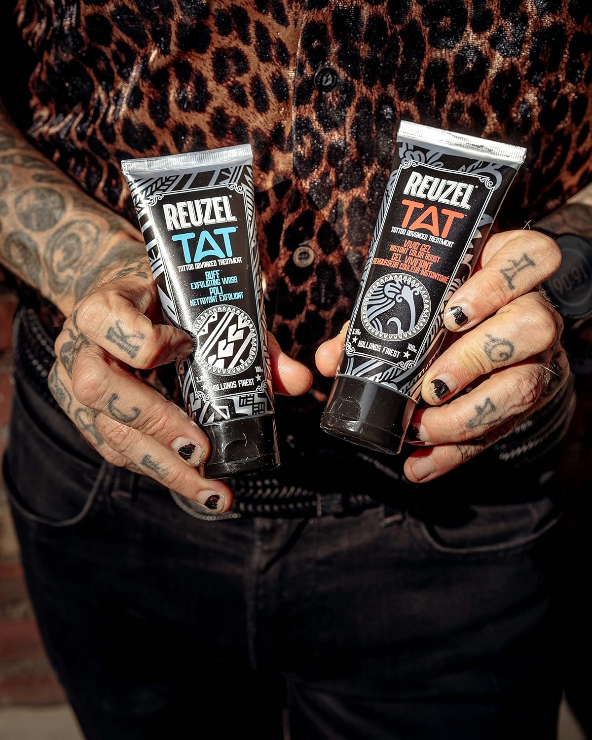 Reuzel Vivid Gel, Color Enhancement Revives Tattoos, Moisturizes, Soothes, Vegan Formula And Natural Ingredients, Petroleum Free, 3.38 Oz : Beauty & Personal Care