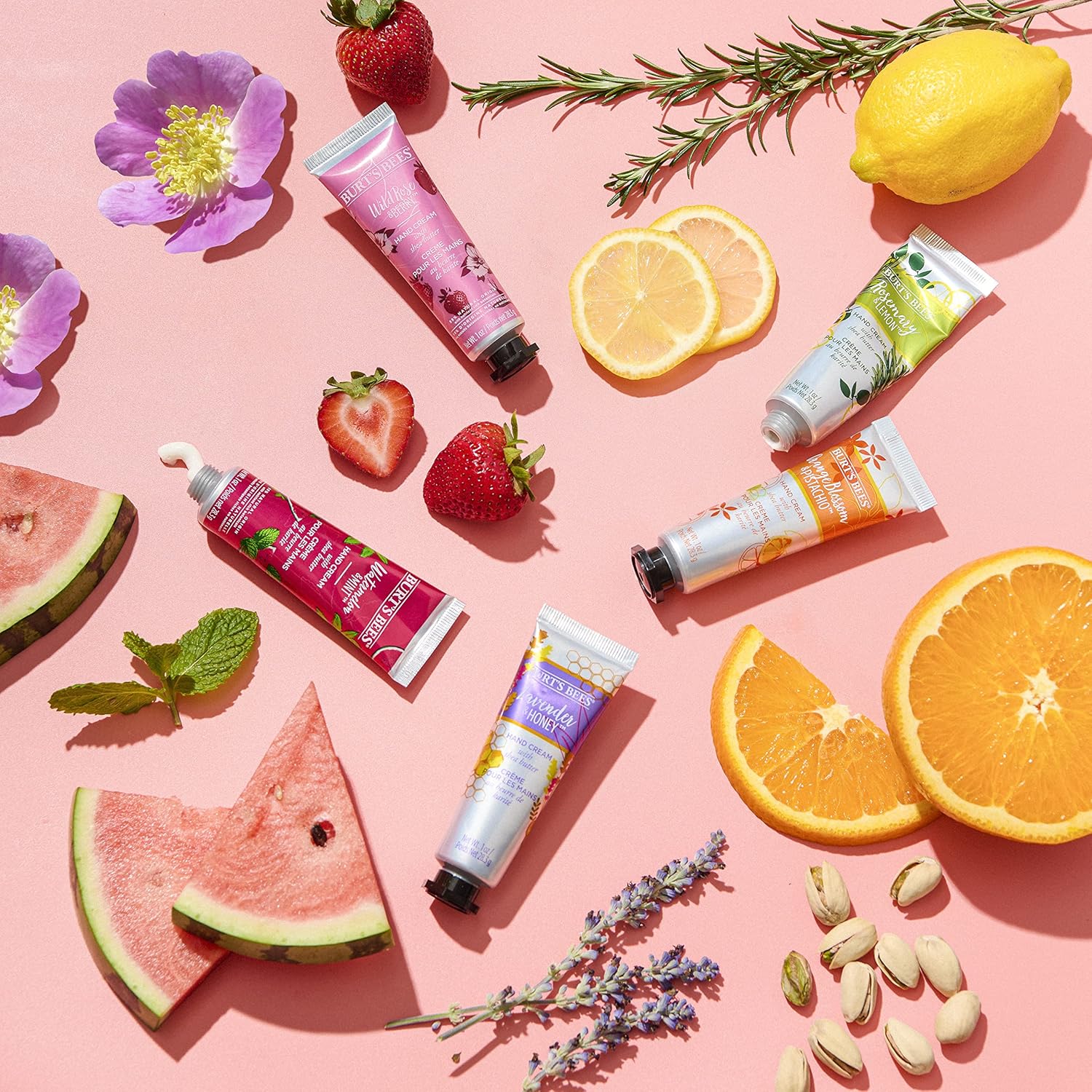 Burt’s Bees Hand Cream for Very Dry Hands, Watermelon & Mint, Hand Moisturiser With Shea Butter, 28.3g : Amazon.co.uk: Beauty