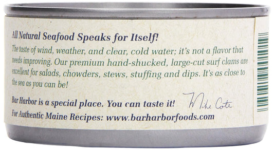 Bar Harbor Chopped Clams, 6.5 Oz
