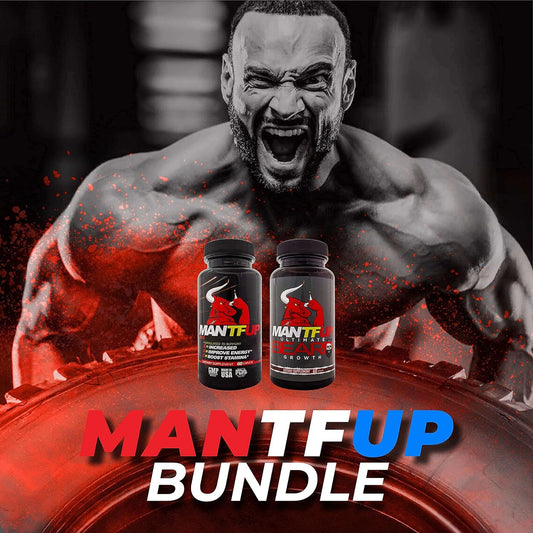 Mantfup Dynamismlabs Beard Growth Bundle - Test Booster And Ultimate Beard Growth