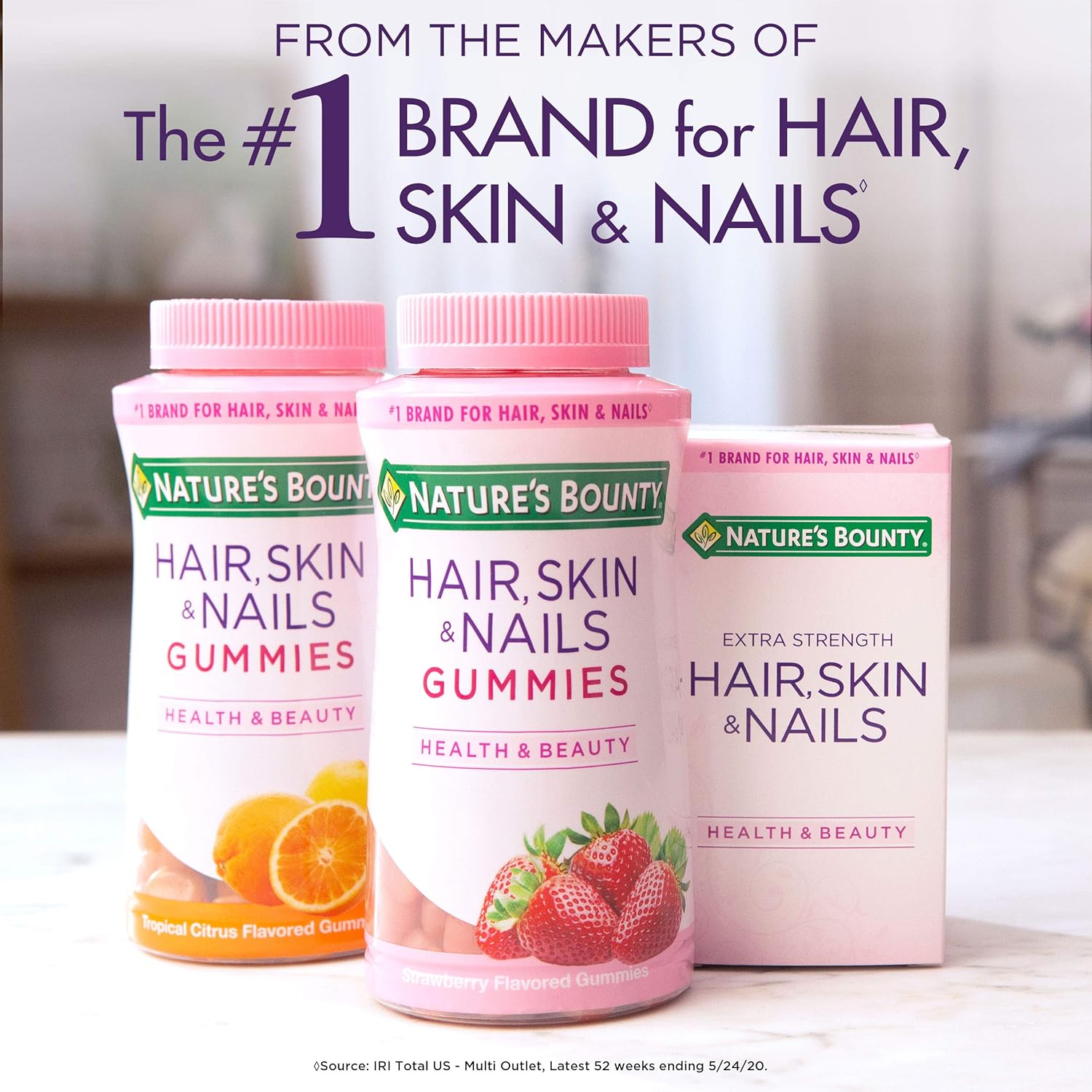 Nature's Bounty Biotin, Vitamin Supplement, Supports Metabolism for Cellular Energy and Healthy Hair, Skin, and Nails, 5000 mcg, 60 Quick Dissolve : Health & Household