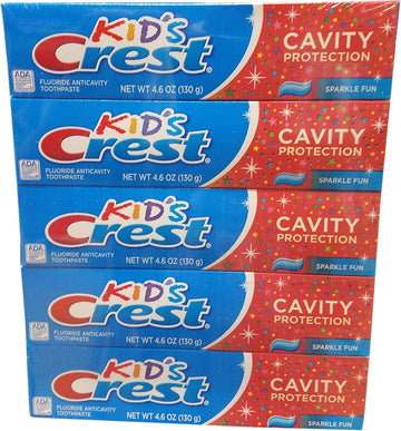 Crest 48204 Kid'S Sparkle Fun (5 Pack) : Health & Household