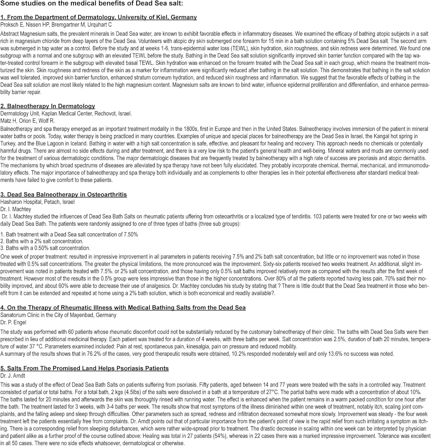 100% Pure Dead Sea Mineral Bath Salt Fragrance Free 6 Pack 2.5 Oz Single Use Packets With Magnesium, Sulfur And 21 Essential Minerals. All Skin Types, Problem Skin. Natural, Therapeutic