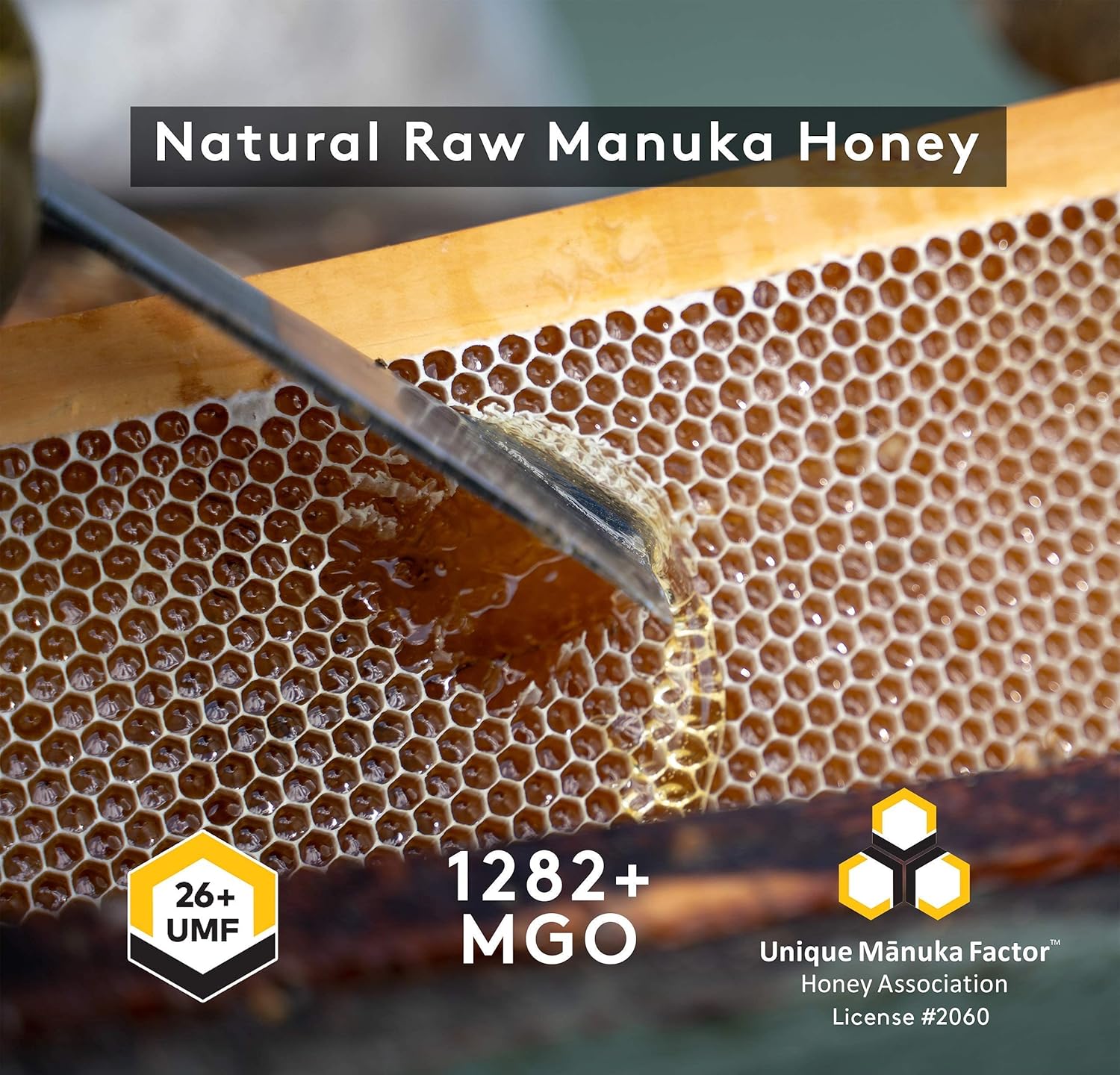 Raw Manuka Honey Bundle - New Zealand Honey Co. Umf 24+ / Umf 26+, Umf Certified / 8.8Oz : Grocery & Gourmet Food