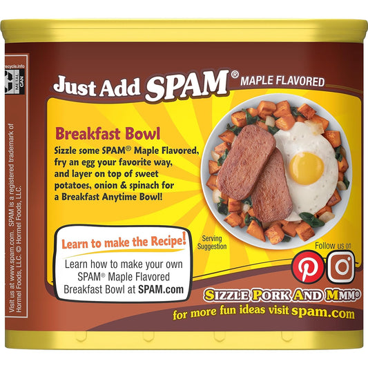 Spam Maple, 12 Oz. Can