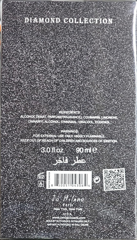 Jo Milano Game Of Spades Diamond Parfum Spray, 0.1 Ounce (Unisex)