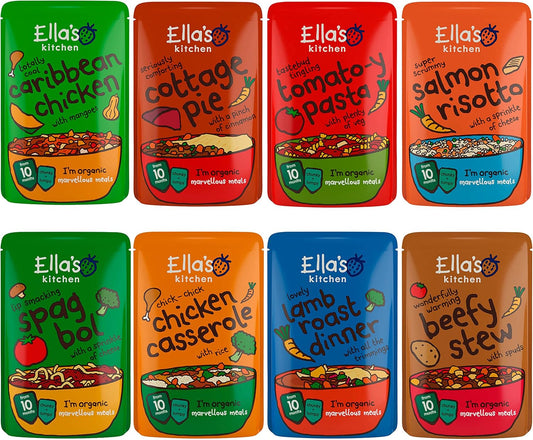 Ella'S Kitchen Stage 3 Mixed Case Selection From 10 Month 8 X 190G