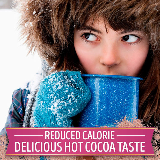 Swiss Miss Milk Chocolate Flavor Reduced Calorie Hot Cocoa Mix, 0.39 Oz. 8-Count (Pack Of 12)