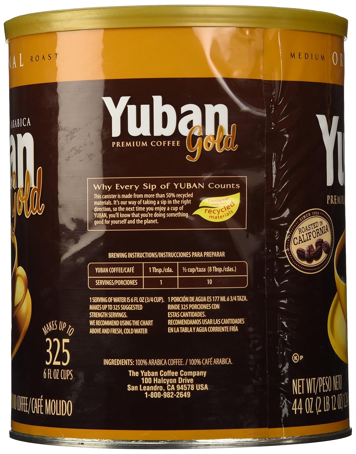Yuban Original Medium Roast Premium Ground Coffee (Packaging may vary)