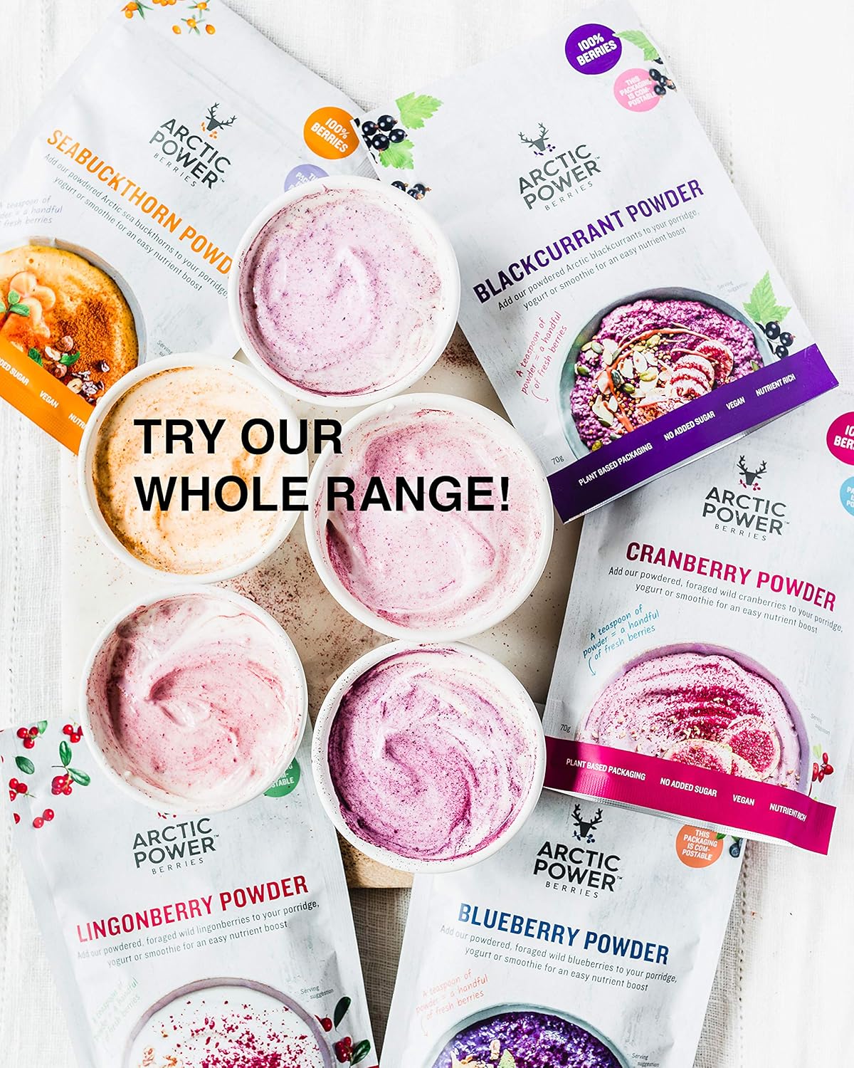 Arctic Power 30 g 100 Percent Pure Blueberry Powder : Amazon.co.uk: Grocery