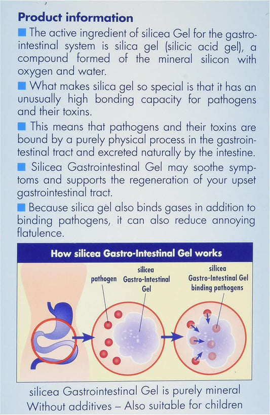 Silicea Gastro Intestinal Direct Sachets - Pack Of 15 Sachets