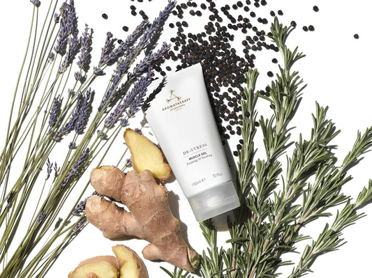 Aromatherapy Associates De-Stress Muscle Gel, Massage Gel For Pain And Stress Relief, Blended With Ginger, Black Pepper And Rosemary Essential Oils (5.07 Oz) - Muscle Relaxer