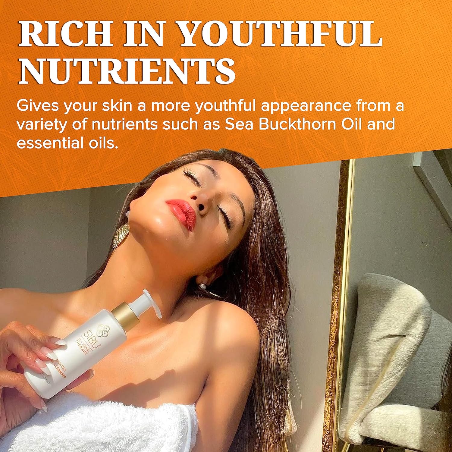 sibu Sea Buckthorn (BUNDLE) 1oz Nourishing Face Cream + 4oz Facial Cleanser β Moisturize Sensitive Skin & Reduce Blemishes and Breakouts : Beauty & Personal Care