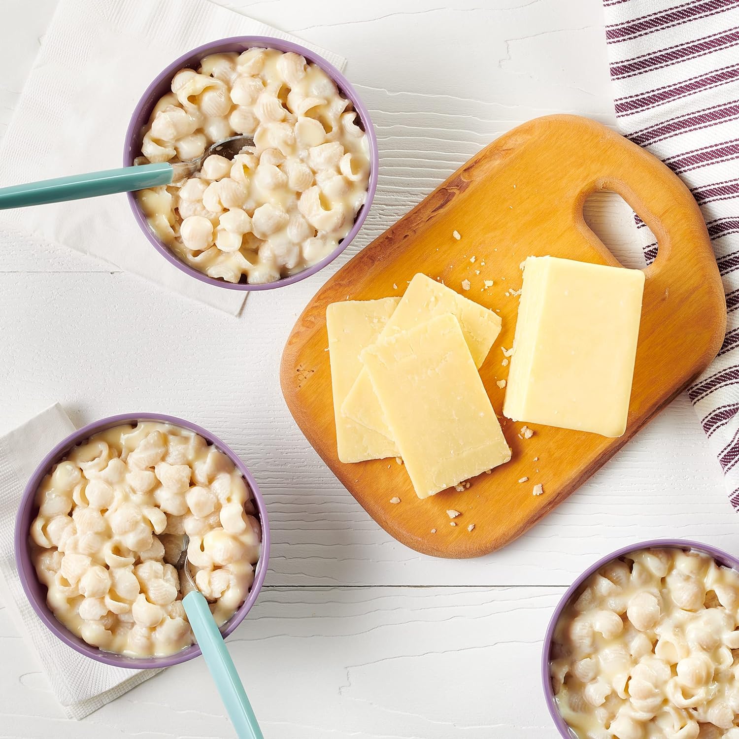 Annie'S Shells And White Cheddar Mac And Cheese With Organic Pasta, Dinner Side Or Snacks, 4 Ct, 24 Oz