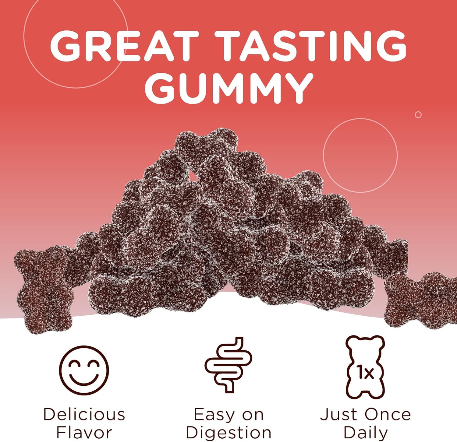 Zahler Iron Gummies With Vitamin C - For Women, Men & Kids - Best Chewable Easy To Digest Kosher Iron Supplement For Kids & Adults - 60 Count : Health & Household